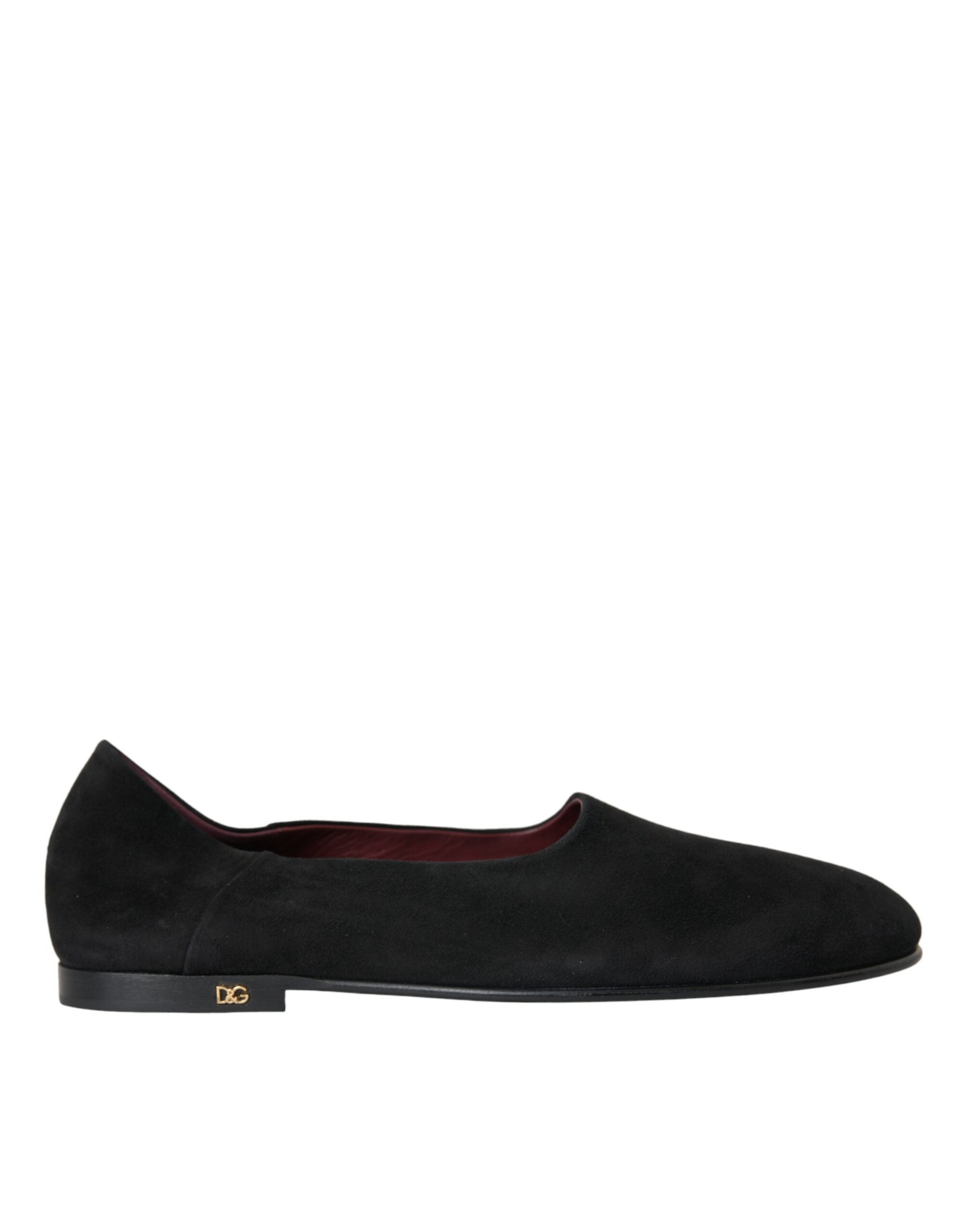 Zwarte suède loafers, formele instappers