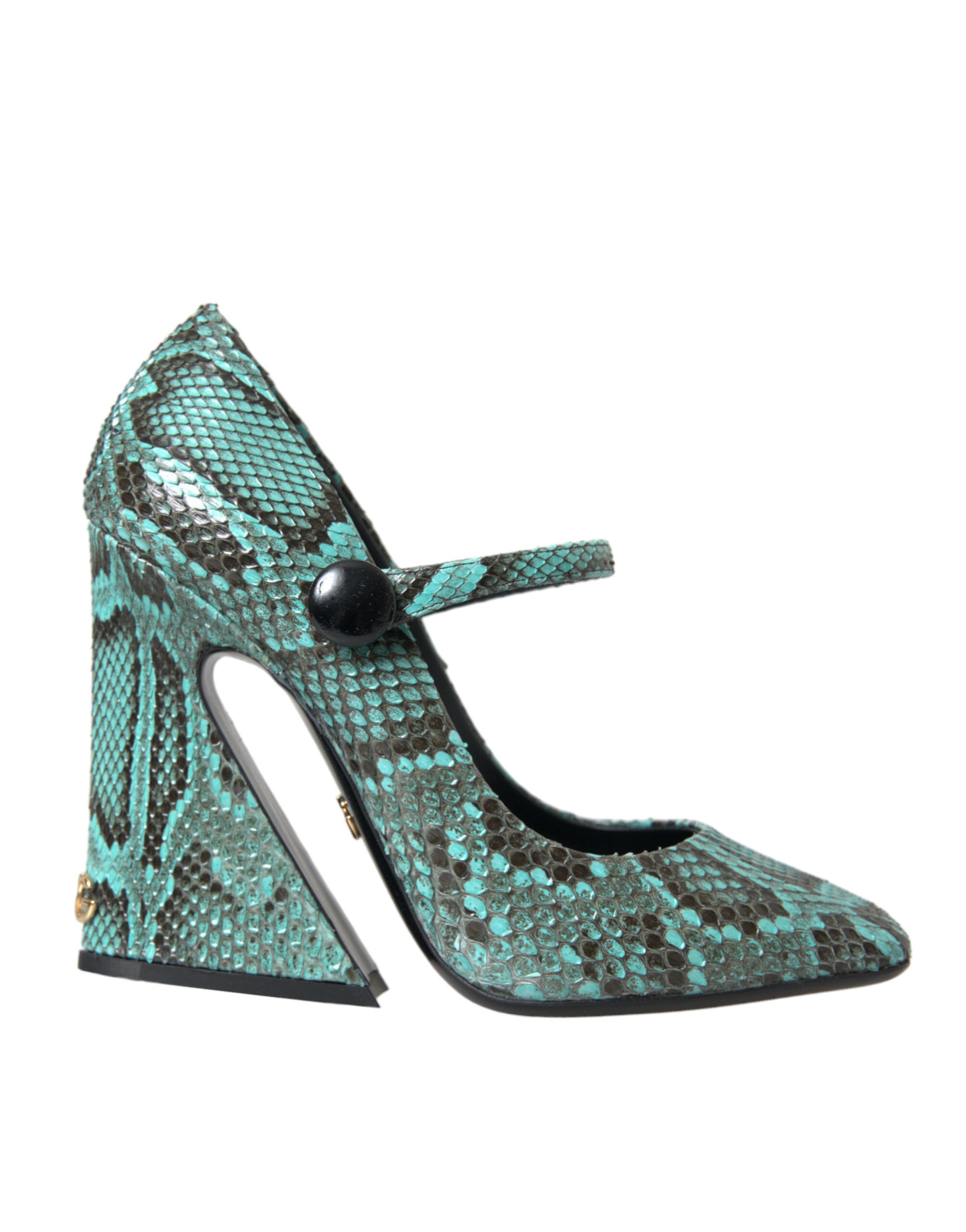 Aqua Python leren Mary Jane pumps