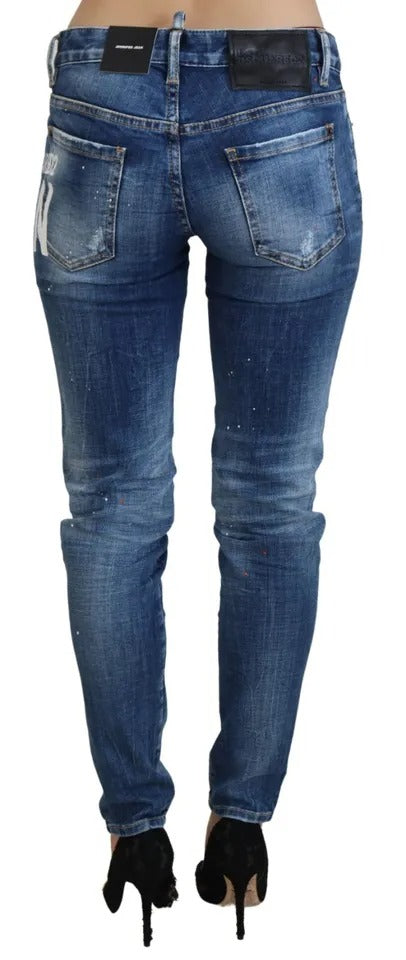 Blue Icon lage taille skinny Jennifer denim jeans