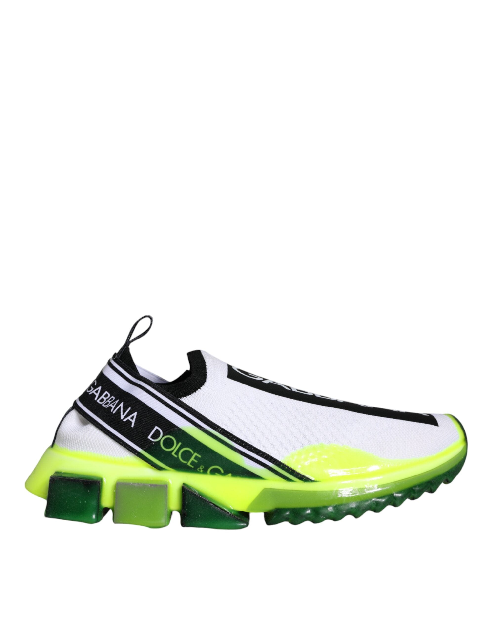 Witte gele instappers Sorrento sneakers