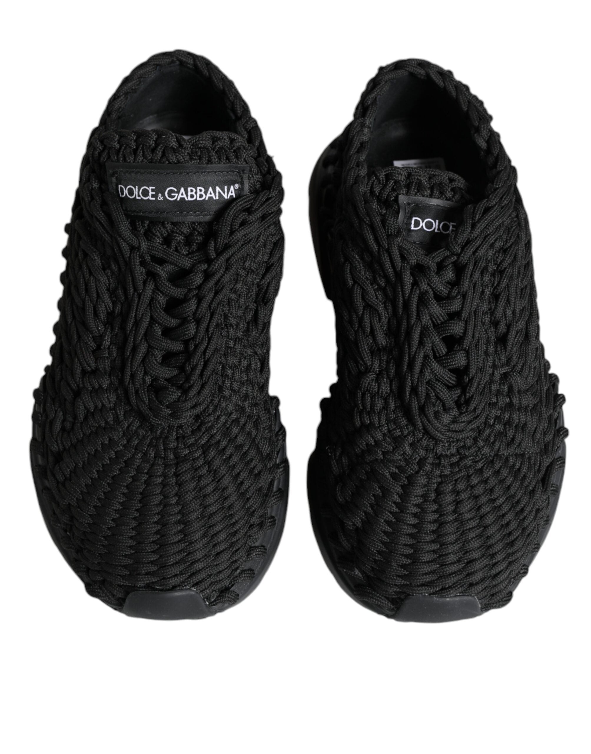 Zwarte gebreide Daymaster sneakers