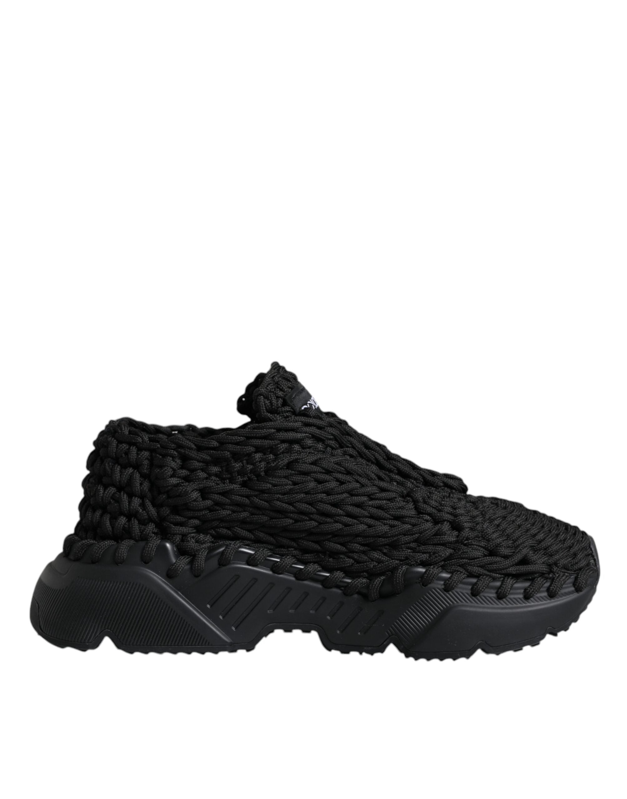 Zwarte gebreide Daymaster sneakers