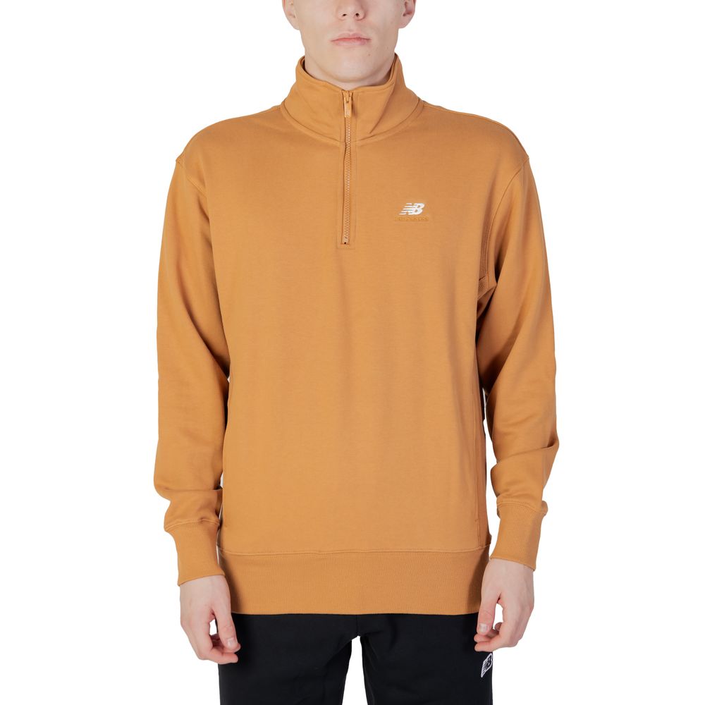 Bruine katoenen sweater