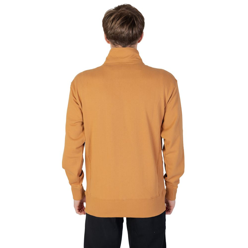 Bruine katoenen sweater