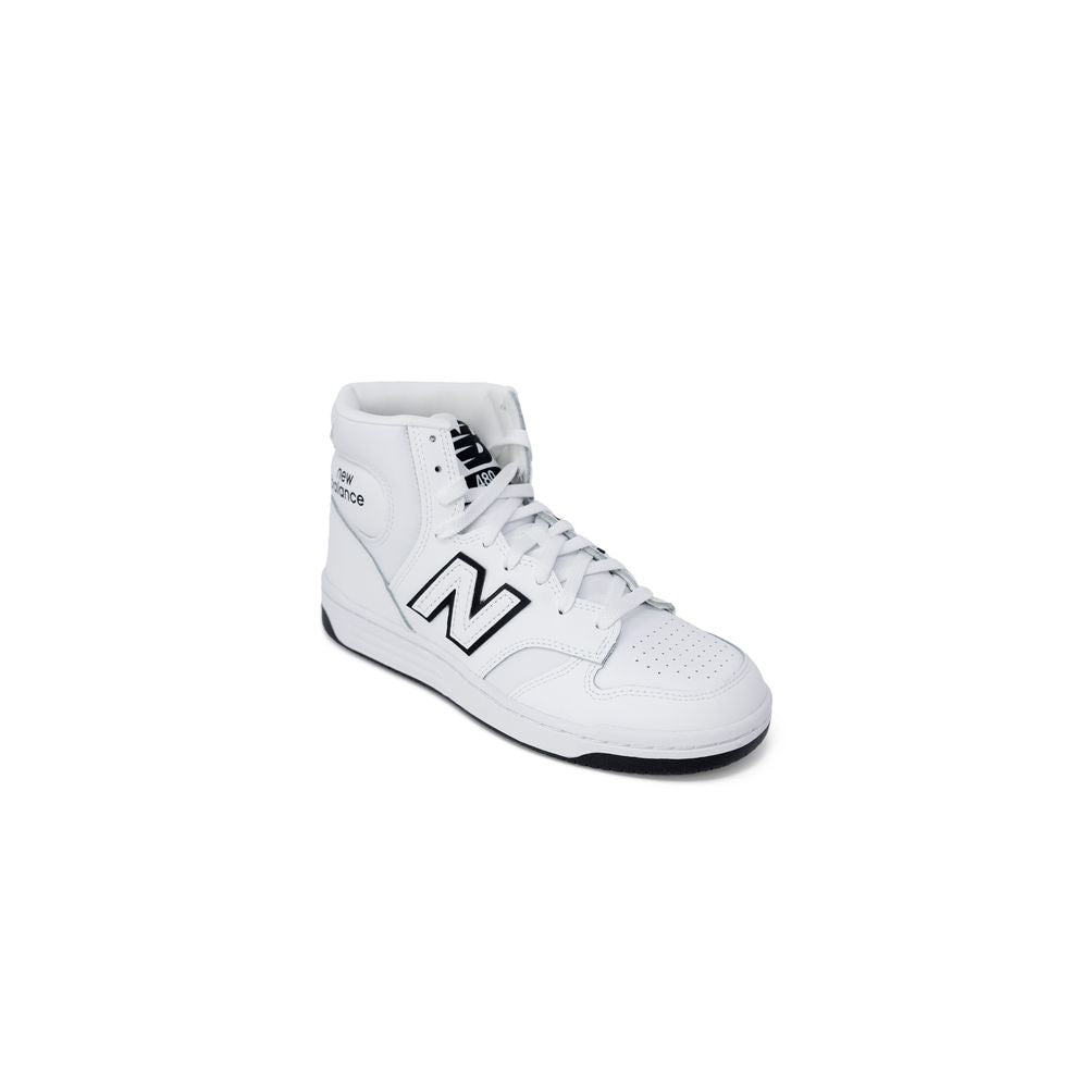 Zwarte leren sneaker