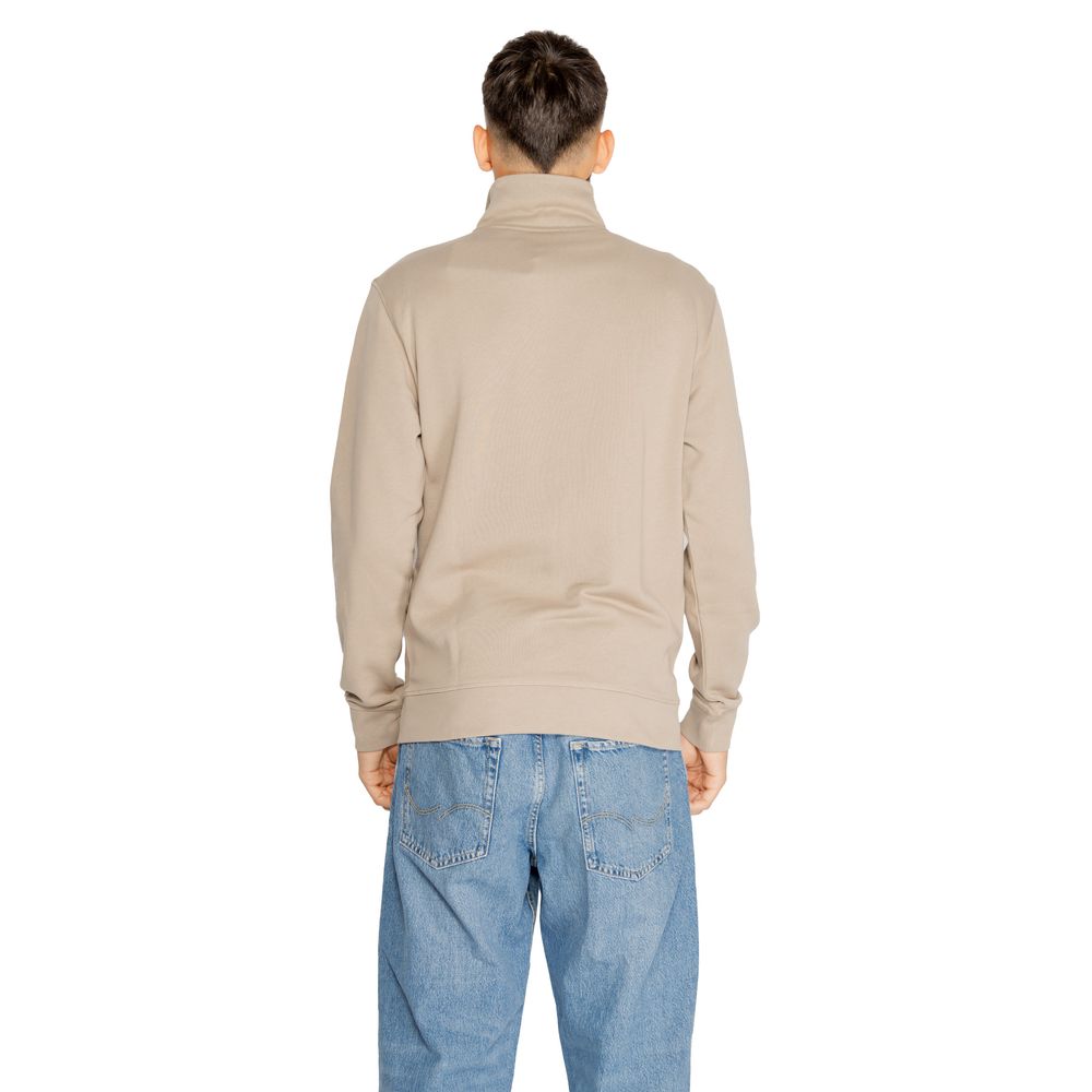 Bruine katoenen sweater