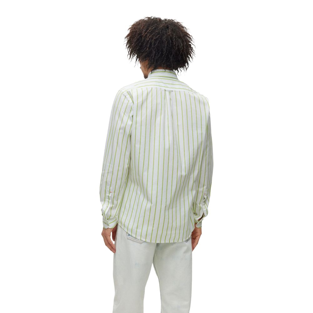 Groen katoenen shirt