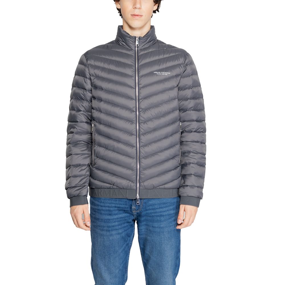 Grijze polyester jassen en jassen