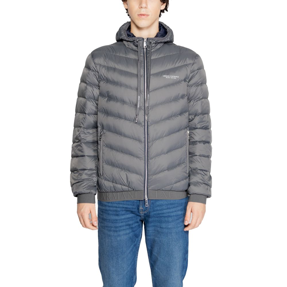 Grijze polyester jassen en jassen