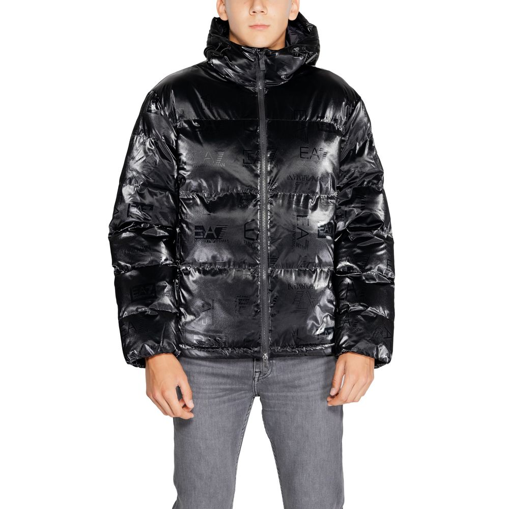 Zwarte polyester jassen en jassen