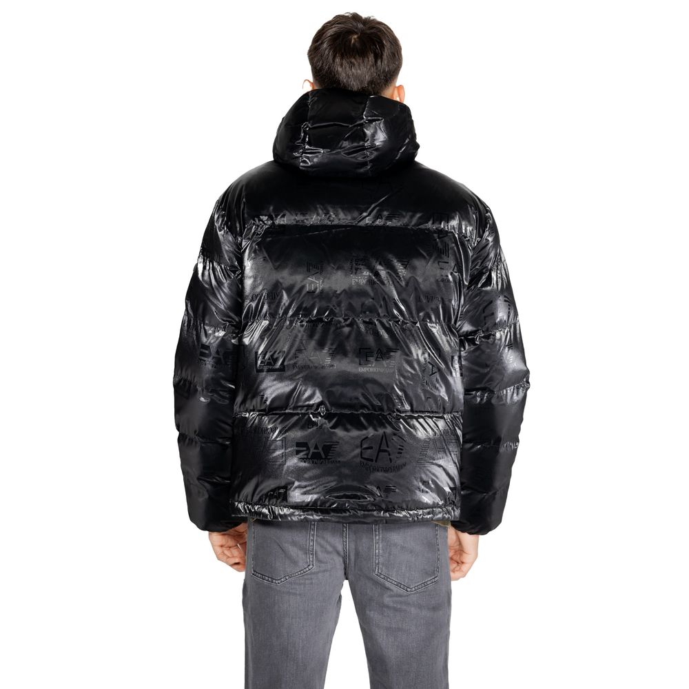 Zwarte polyester jassen en jassen