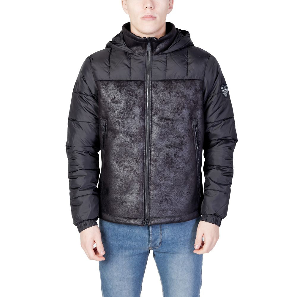 Zwarte polyester jassen en jassen