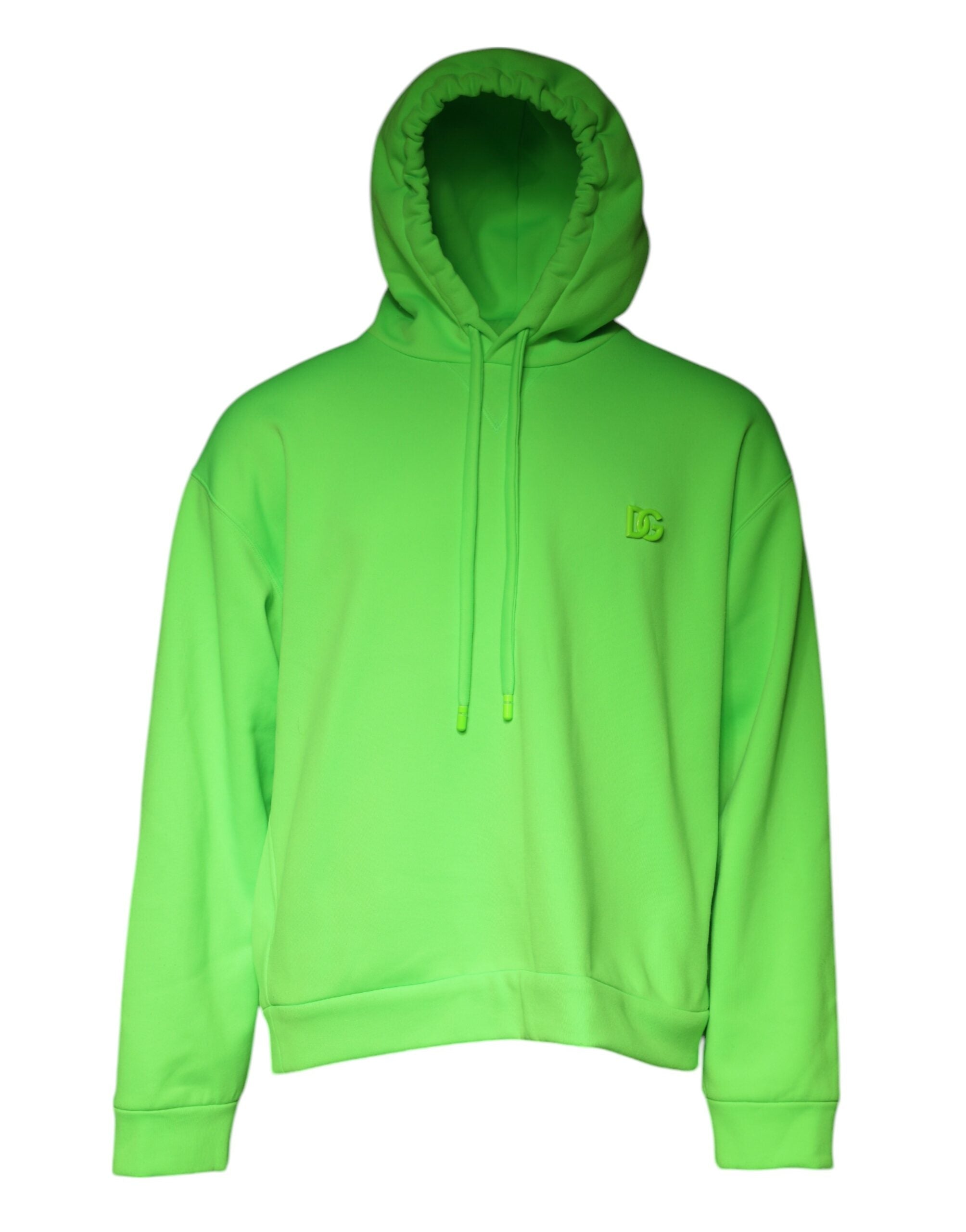 Groene Logo Hooded Pullover Heren Sweatshirt Trui