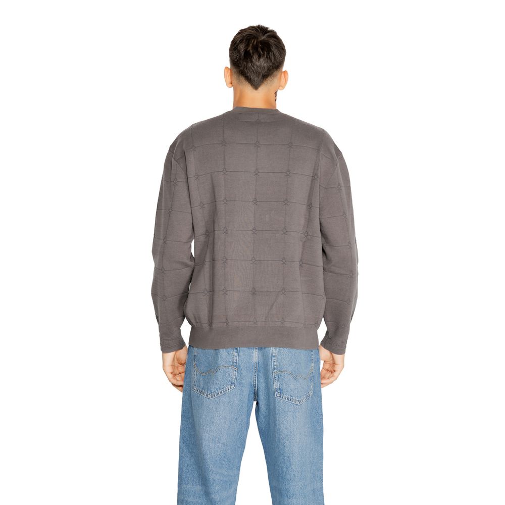 Grijze katoenen sportkleding