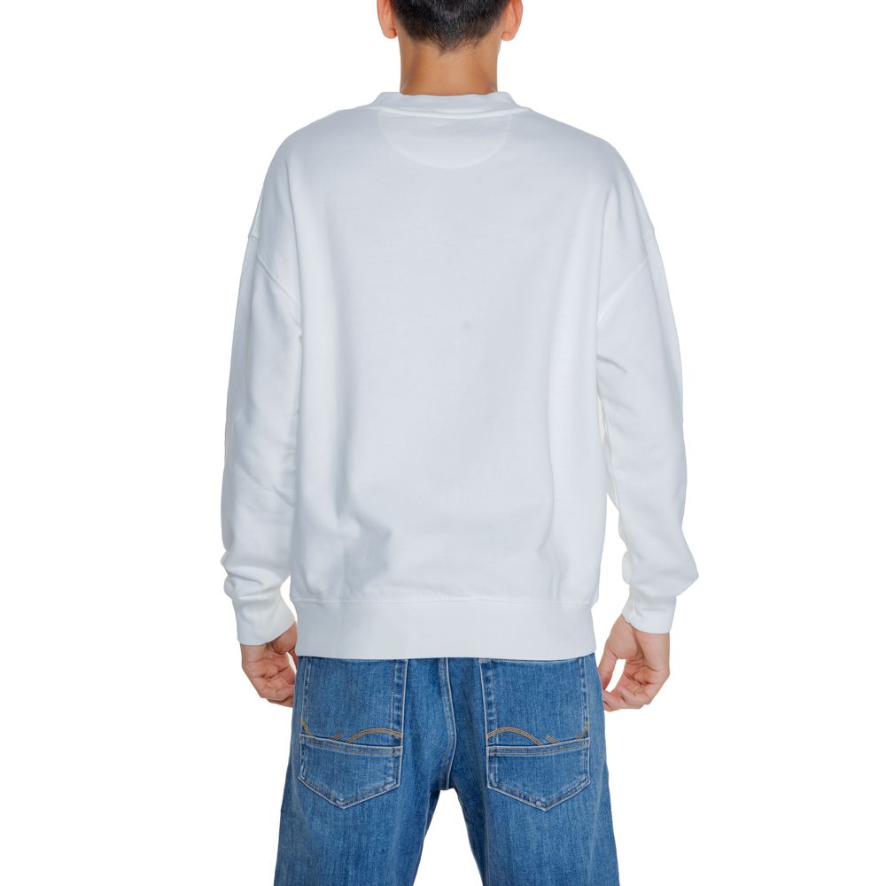 Witte katoenen sweater