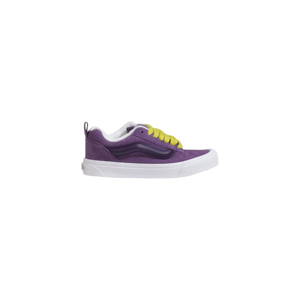 Paarse suède leren sneaker