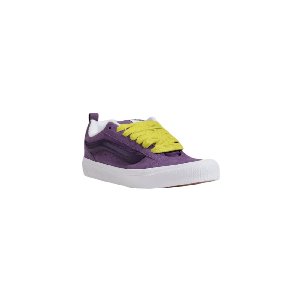 Paarse suède leren sneaker