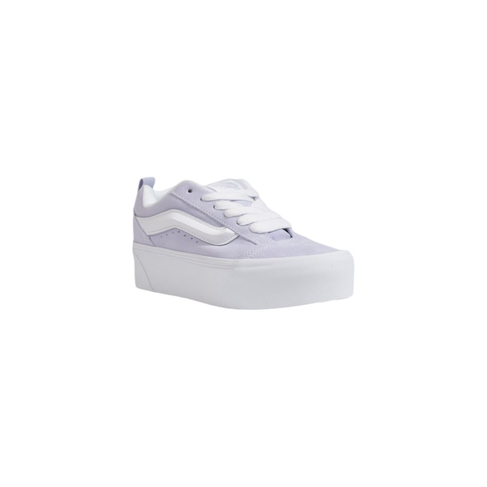 Paarse suède leren sneaker