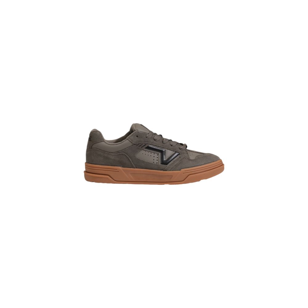 Beige suède leren sneaker