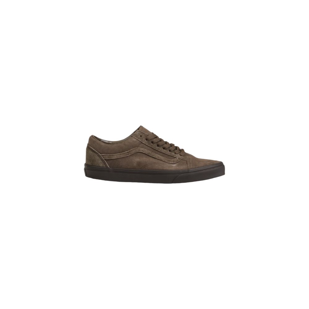 Bruine suède leren sneaker
