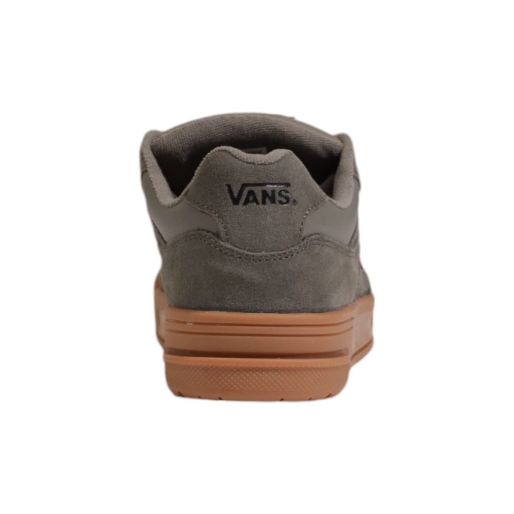 Beige suède leren sneaker