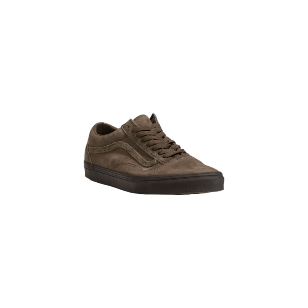 Bruine suède leren sneaker