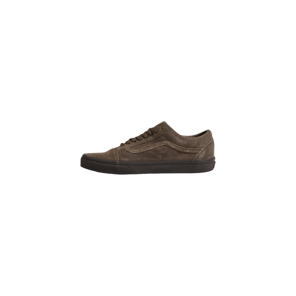 Bruine suède leren sneaker