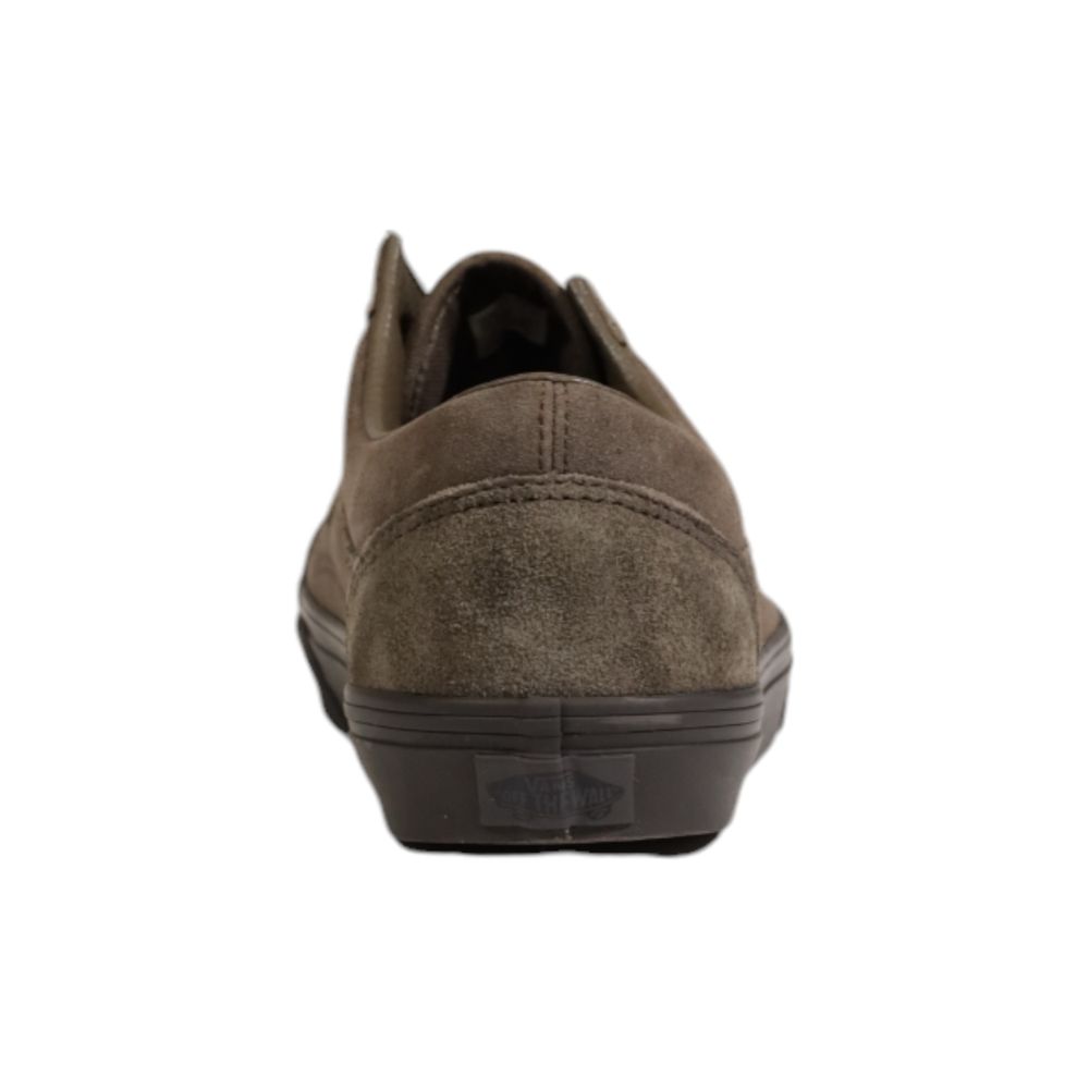 Bruine suède leren sneaker