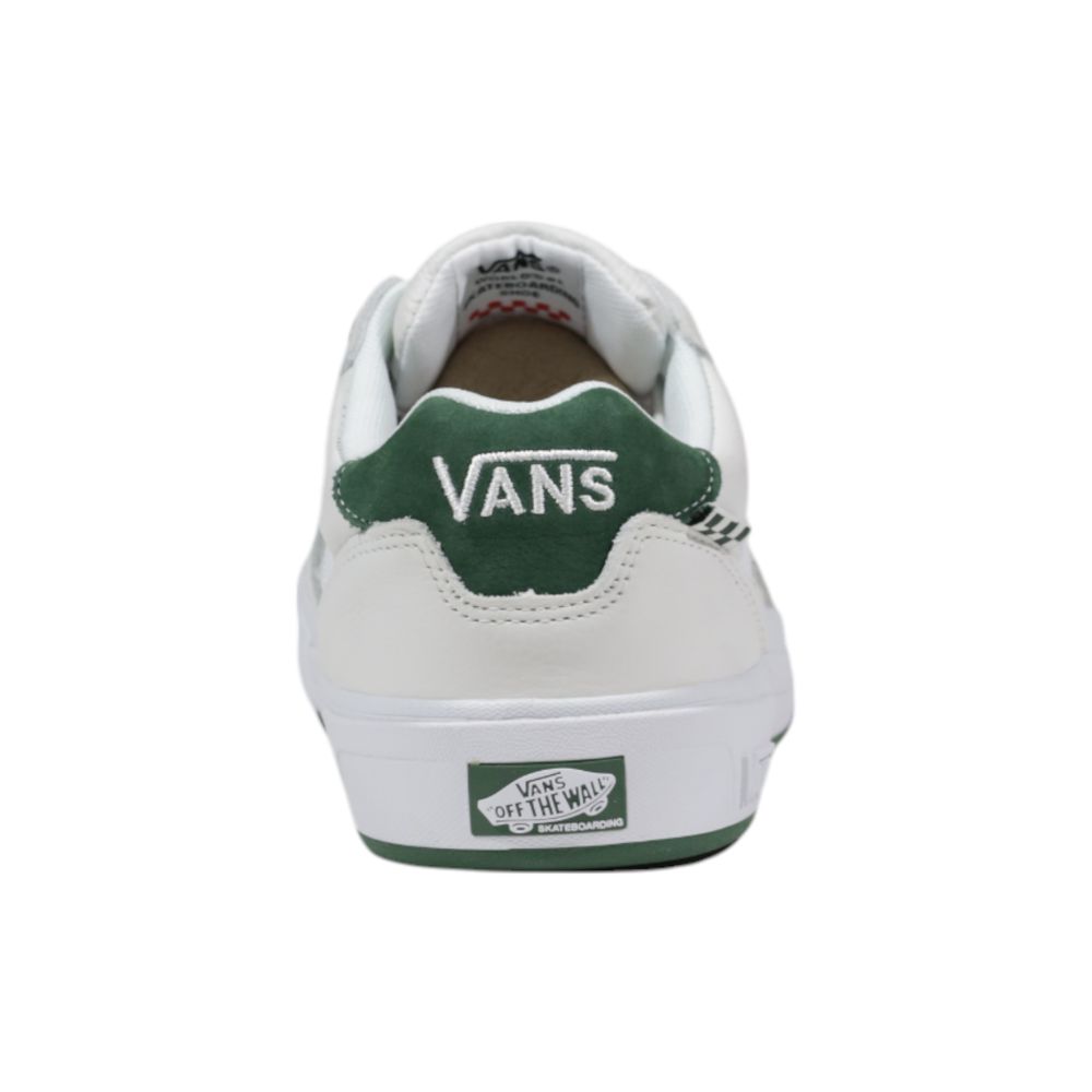 Groene suède leren sneaker