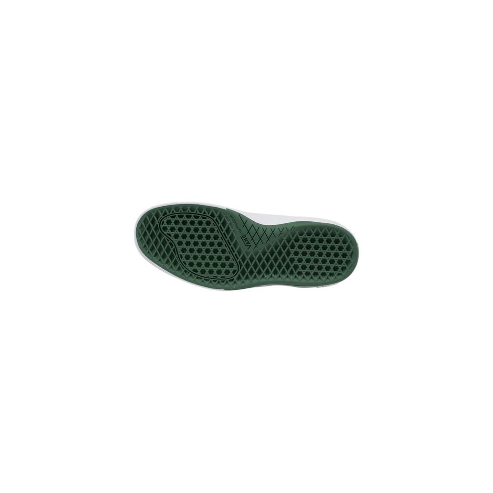 Groene suède leren sneaker