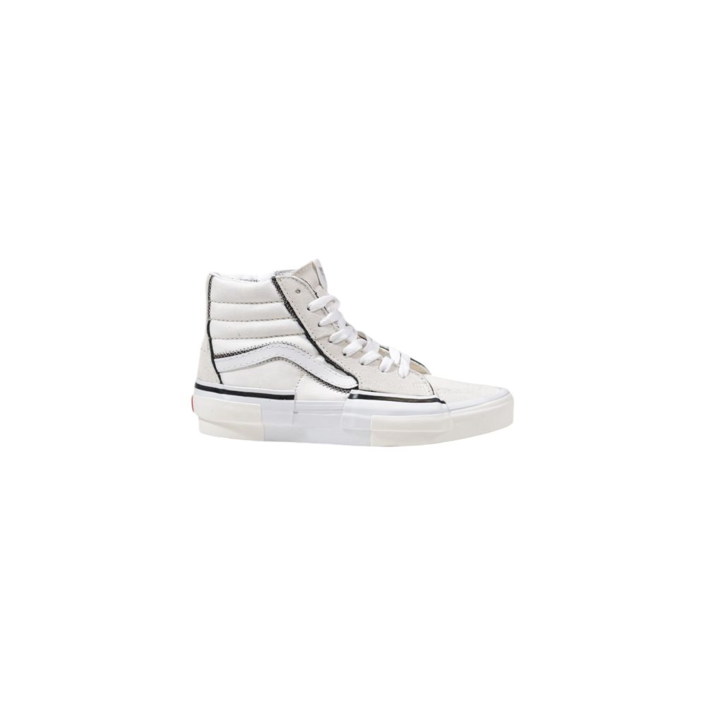 Beige leren sneaker