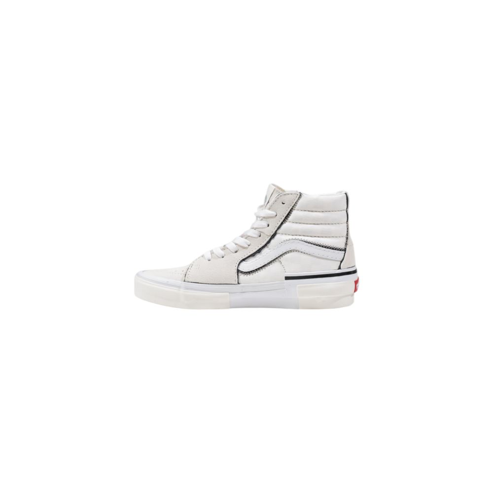 Beige leren sneaker
