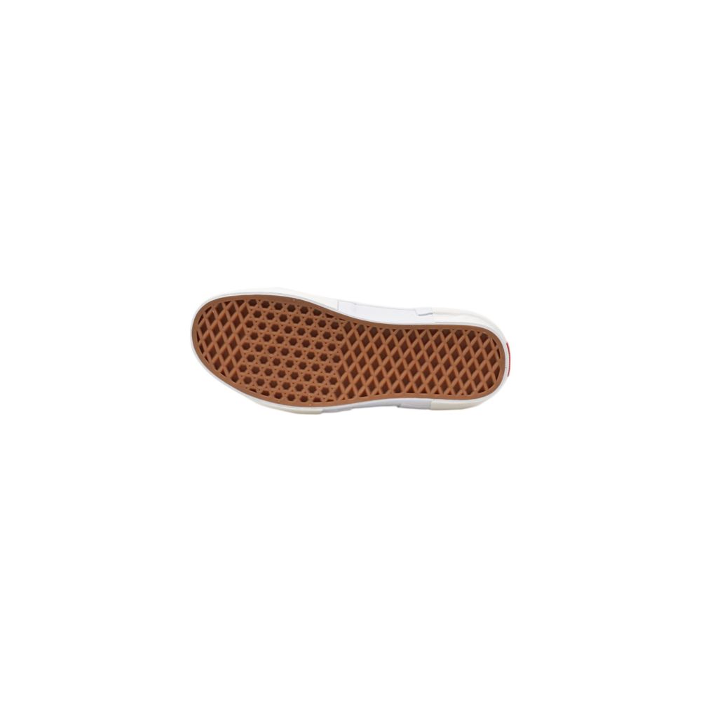 Beige leren sneaker