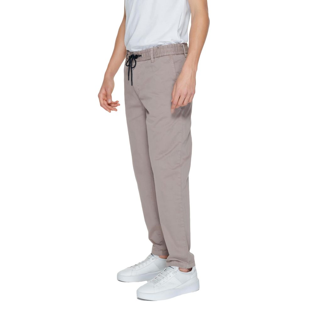 Bruine katoenen broek
