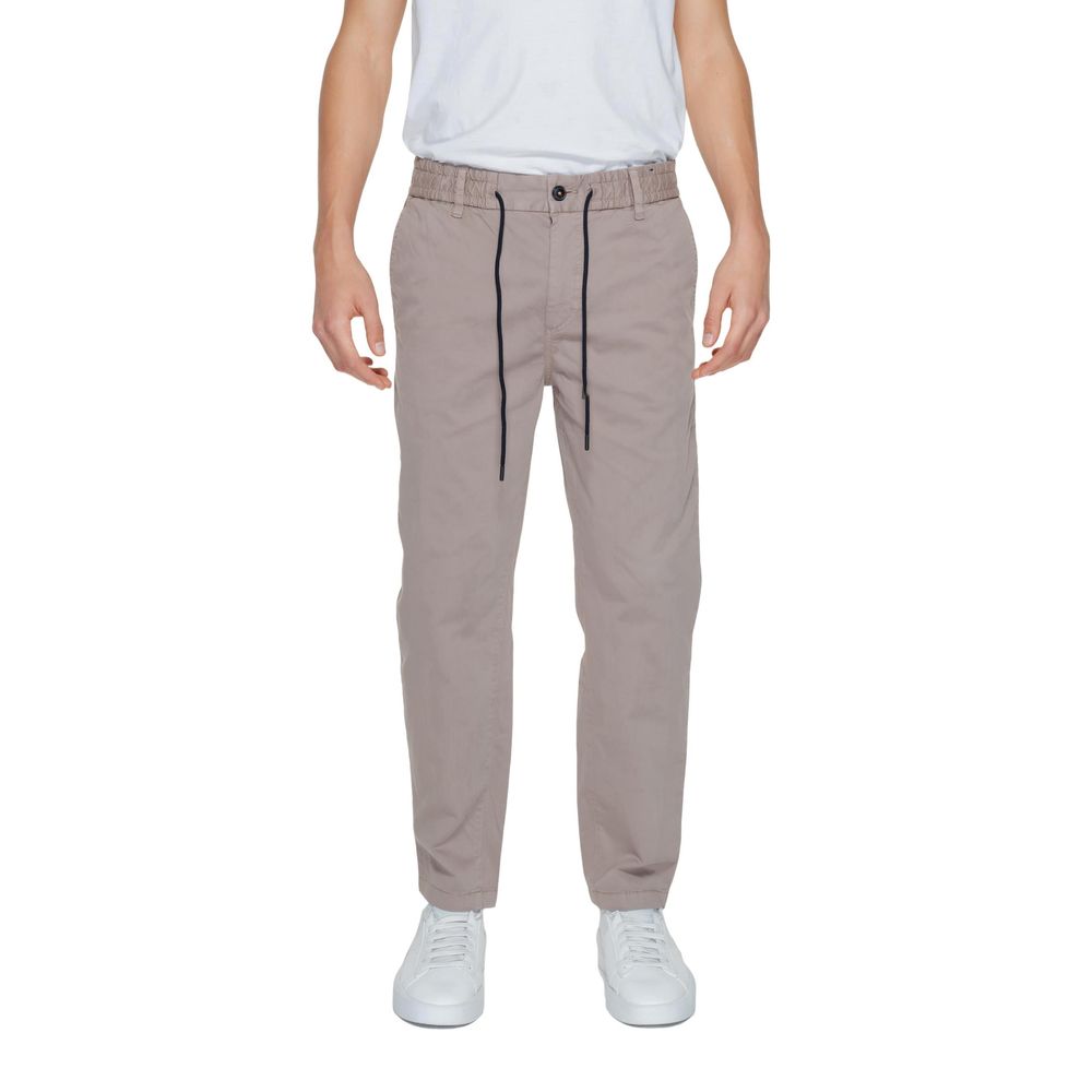 Bruine katoenen broek