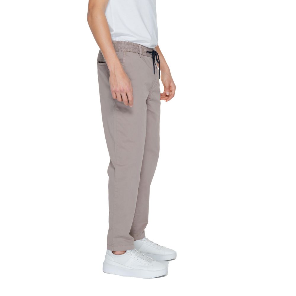 Bruine katoenen broek