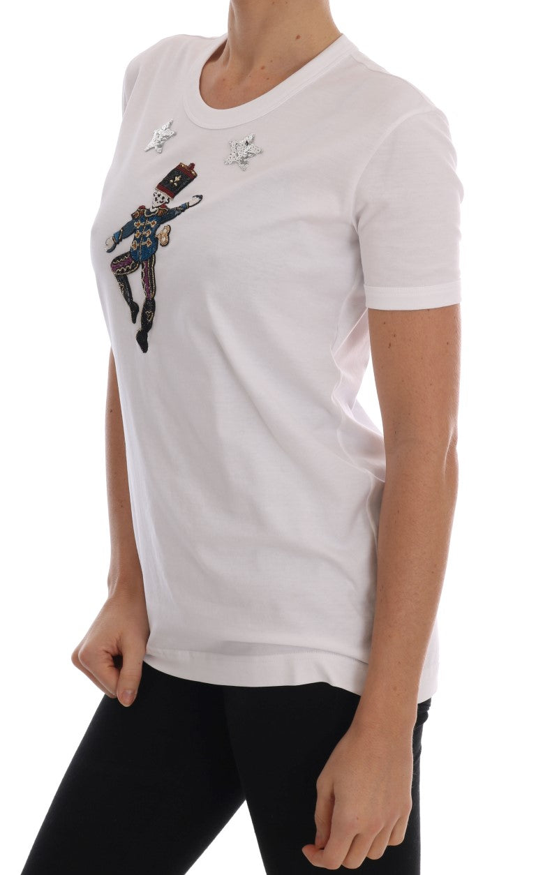 Wit katoenen sprookjes T-shirt