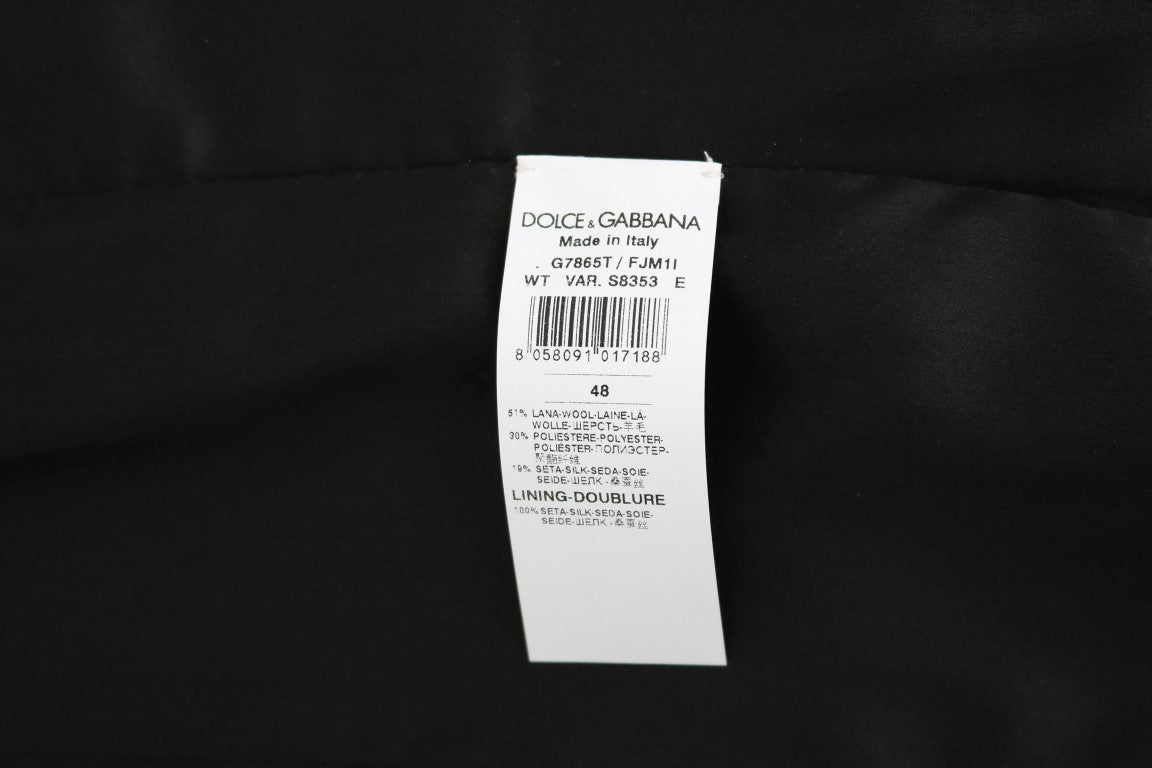Zwart vest met stippenpatroon