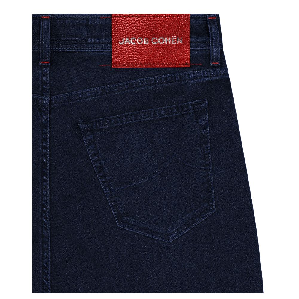 Blue Cotton Men Regular Fit Jean