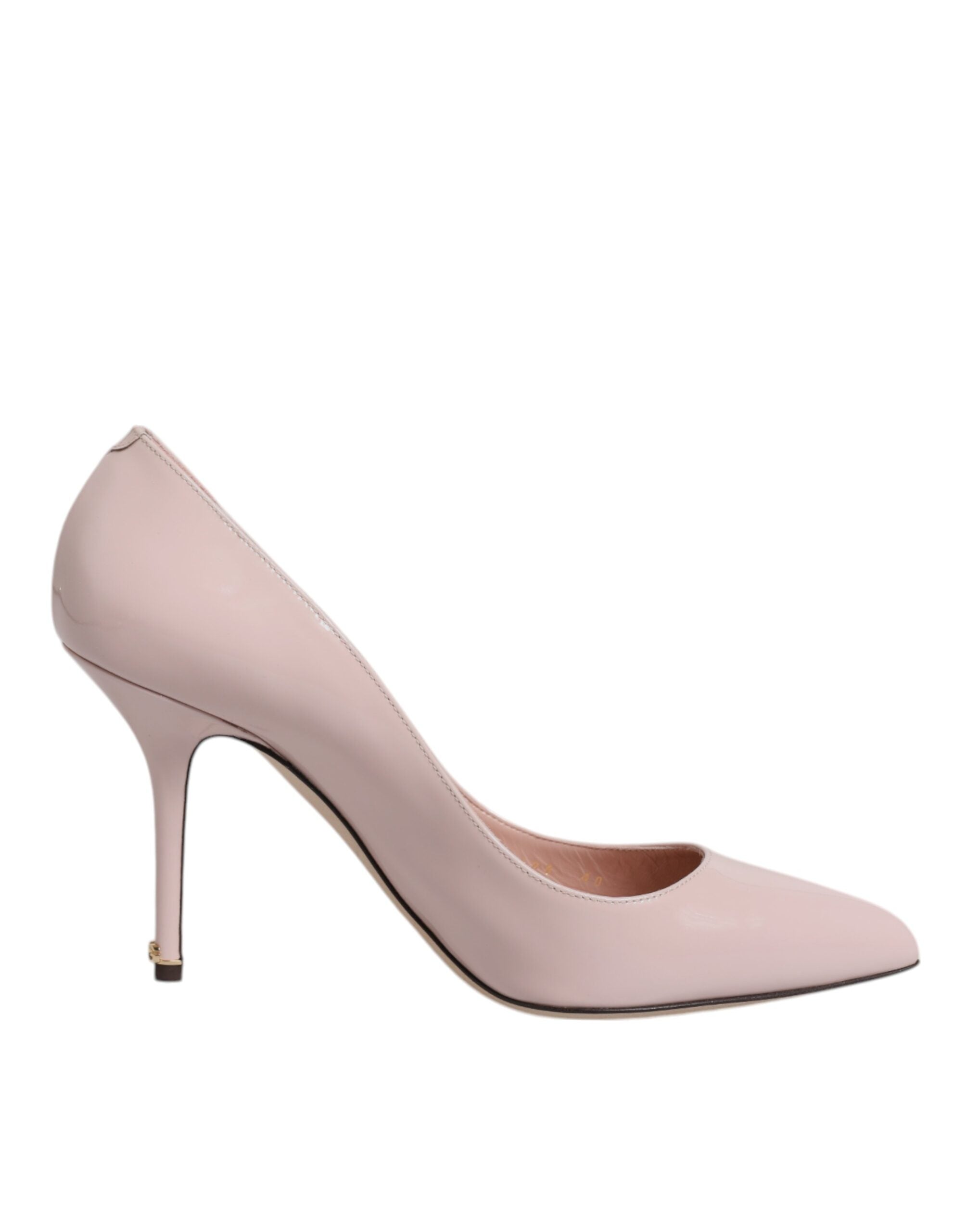Roze lakleren stilettohak pumps