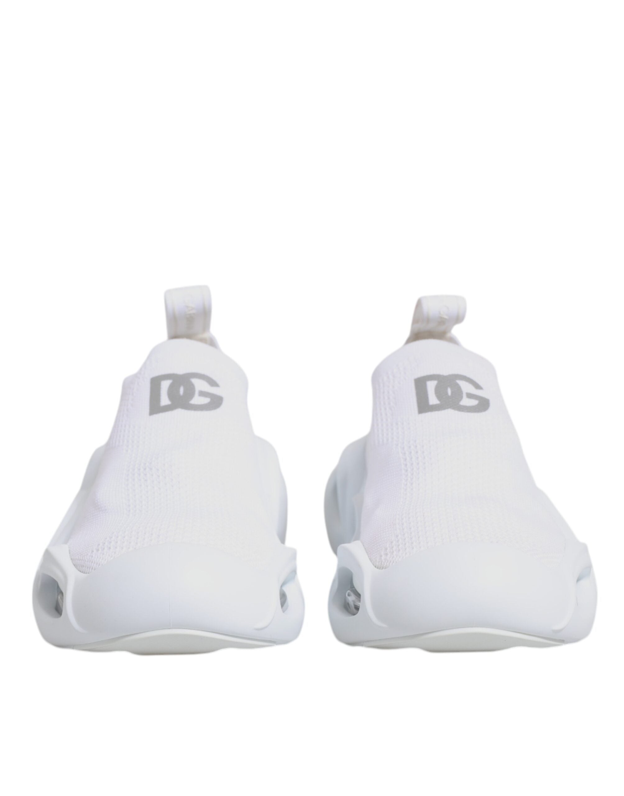 Witte Slip On Wave Low Top Sneakers