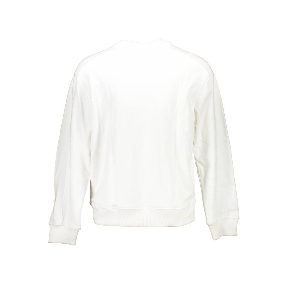 Witte katoenen herentrui