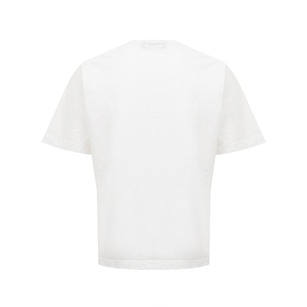 Elegante katoenen witte T-shirt voor stijlvolle vrouwen