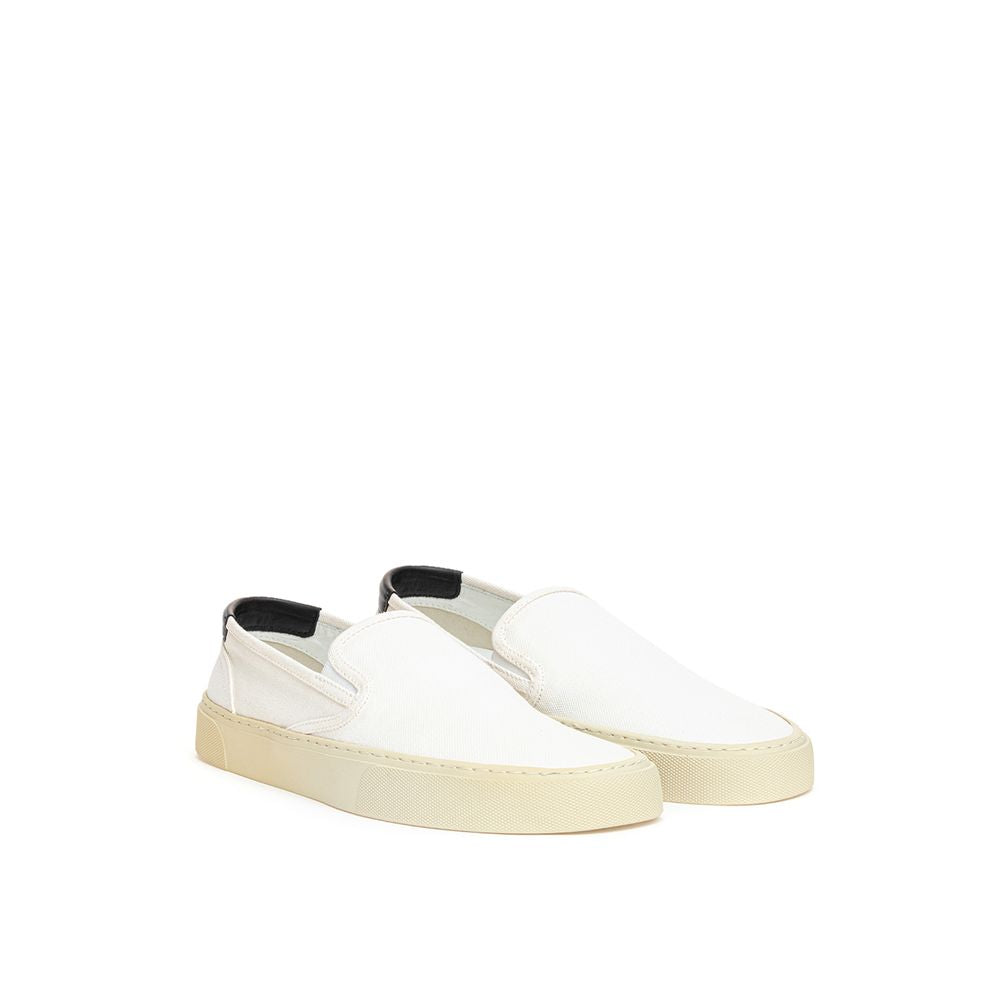 Witte katoenen sneaker