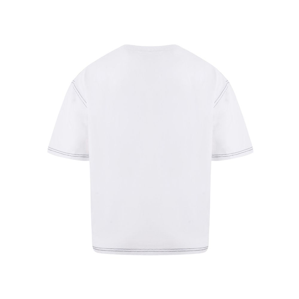 Elegante witte katoenen top voor dames