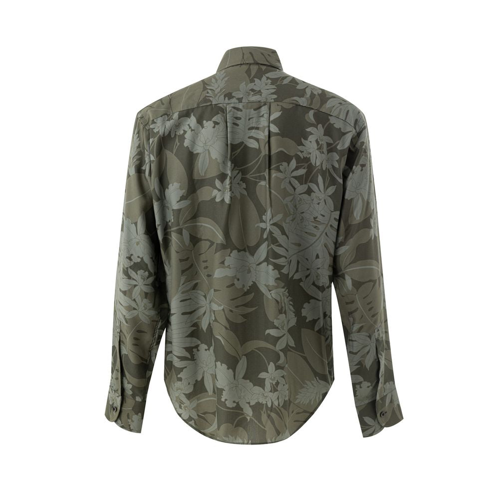 Groen Lyocell Shirt