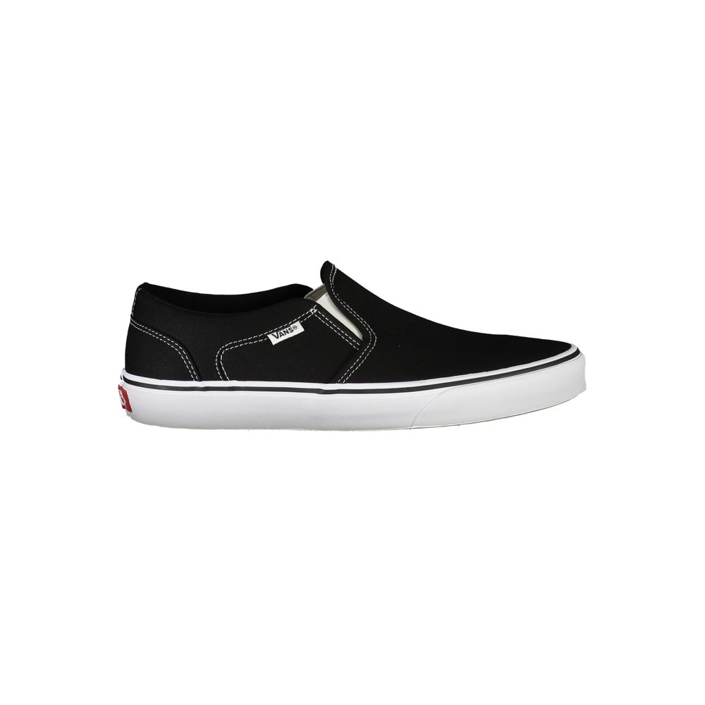 Zwarte polyester sneaker