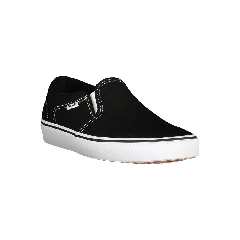 Zwarte polyester sneaker