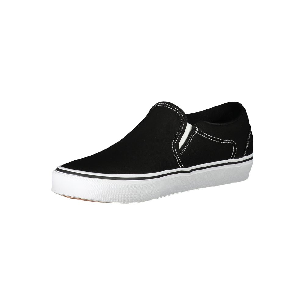 Zwarte polyester sneaker