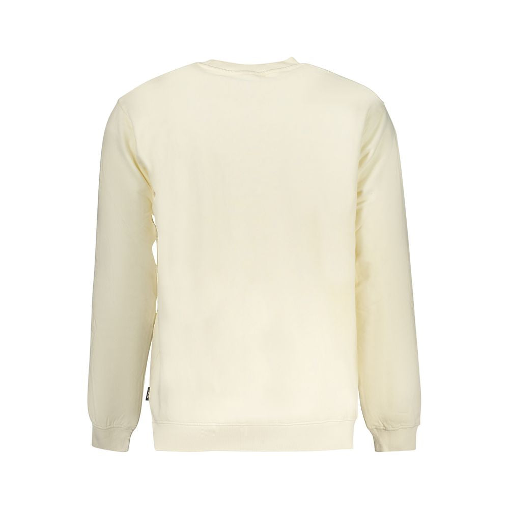 Beige katoenen herentrui